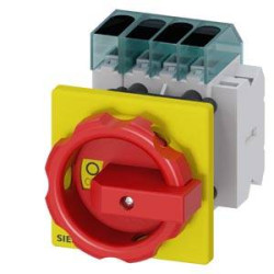 czerwony, żółty 4 styki 16 mm² 32 A 1 NO, 1 NC 690 V/AC Siemens 3LD32541TL53