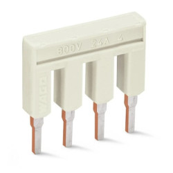 Mostek 4-tor.z izolacją jasnoszary 2002-404 WAGO