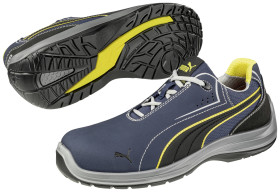PUMA TOURING BLUE LOW SB E P WRU FO SRC 643430300000047 Obuwie ochronne SB Rozmiar buta (EU): 47 niebieski, czarny, żółt