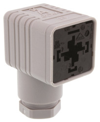 Złącze zaworu elektromagnetycznego A 2P+E 250 V AC/DC Żeński dławnica PG11 Hirschmann