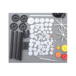 Zestaw akcesorów do silników 92 akces.: zębatki,trybiki,śmigła