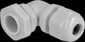 60295 Cable Gland 90° angled PG9 gy