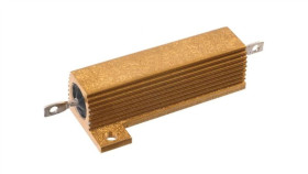 Rezystor Drutowy Z Radiatorem Przykręcany 50W 33 Ohm 5-1625984-0