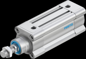 2098972 Standard cylinder, DSBC, dia. 50 mm, M16x1.5, G1/4, PPVA