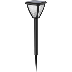 Philips 8720169265721 Vapora Solar Garden Light LED 1.5W Black 8hr Runtime