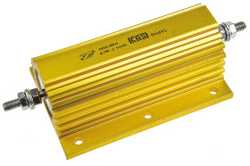 Rezystor do montażu w obudowie 47Ω 250W ±5% TE Connectivity ±50ppm/°C drutowy Oczko lutownicze