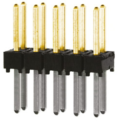 Złącze szpilkowe 10-pinowe TSW raster: 2.54 mm Prosty 2-rzędowe Samtec Otwór przelotowy 550 V Bez osłony