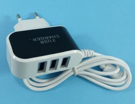 ŁAD.SIEC.5V/2,0A 3xGN.USB OKR.