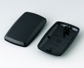 PMMA enclosure, (L x W x H) 52 x 32 x 15 mm, black (RAL 9005), B9002856