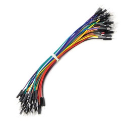 Kabelki M/M 10cm. zestaw 10szt. kolory