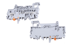 Listwa zaciskowa rozłączna WAGO poziomy: Pojedynczy 22 → 12AWGWciskany zacisk Cage Clamp TOPJOB S, 2002 16A 400 V