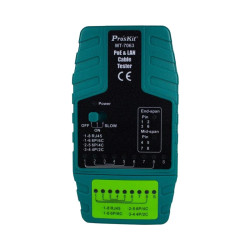 Tester Sieci LAN + PoE MT-7063 Proskit