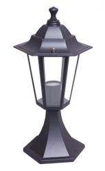 Lampa ogrodowa LO4104, stojąca czarna,