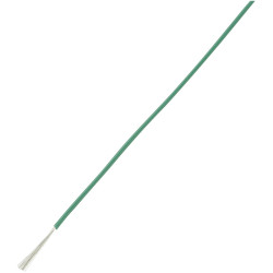 TRU COMPONENTS 1570358 Strand Wire LiFY 1x0.05mm&#xB2; Green 100m