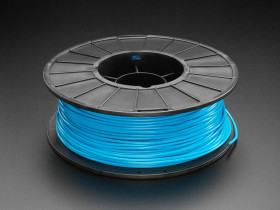 Adafruit PLA Filament for 3D Printers - 2.85mm Diameter - Neon Blue - 1Kg