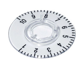 Disk 16mm Transparent