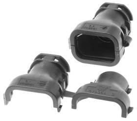 Obudowa złącza samochodowego TE Connectivity Osłona HDSCS Czarny