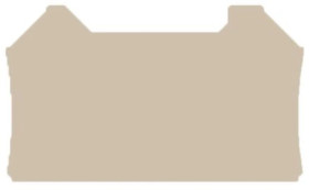 Ścianka końcowa i przegroda do złączek WAP WDU/WTR4/ZZ 1905150000 /50szt./