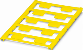 PA device marker, (L x W) 8 x 20 mm, yellow, sheet with 10 pcs, 0822631