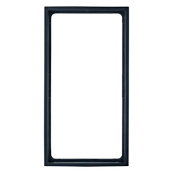 KNX Ramka z dużym wycięciem Berker B.7 stal szlachetna/antracyt 13093606