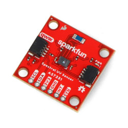 SparkFun Spectral UV Sensor - czujnik światła UV - AS7331 - Qwiic - SparkFun SEN-23517