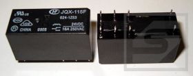 Przekaźnik JQX/HF115F-024-1ZS3A HONGFA ODP.RM85P-24VDC 1P 16A DRUK