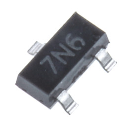 MOSFET N-kanałowy 1,2 A SOT-23 60 V SMD Pojedynczy 806 mW 450 miliomów