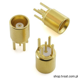 829559-2 HF Coaxial Connector THT AMP