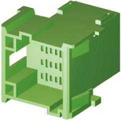 Złącze samochodowe 12-pinowe TE Connectivity 3-rzędowe Męski Timer Złącze samochodowe
