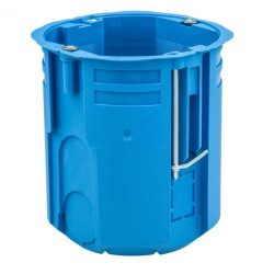 Puszka do pustych ścian 60mm supergłęboka 80mm bezhalogenowa samogasnąca UL94 V0 łączona za pomocą łącznika PV60G 32334203