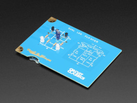 Adafruit Star Simpson's Circuit Classics - Dual LED Flasher Kit