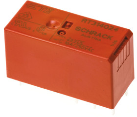 Przekaźnik mocy 24V dc SPDT TE Connectivity, montaż PCB 1440Ω Otwór przezierny