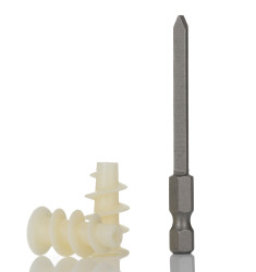 Kołek rozporowy, materiał: Plastik, dł. 24mm, RS PRO