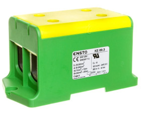 Zacisk rozgałąźny 4-przewodowy 35-240mm2 żółty-zielony KE 69.3