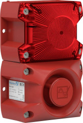 Generator sygnału optyczno-akustycznego Pfannenberg PA X 1-05 24 DC RD 24 V/DC