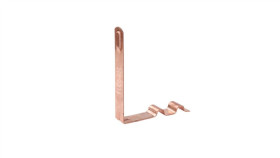 Uchwyt Pod Dachówkę L-100Mm Miedziany Z Zamkiem 10.5.1 Cu Syrius /91009203/