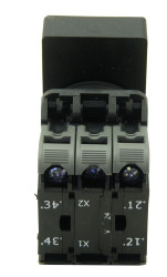 Kompletny układ przycisku 1 NO + 1 NC średnica wycięcia 22.5mm RS PRO