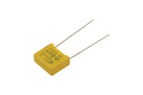 Kondensator; X2; polipropylenowy; MKP; 33nF; 310V AC; MPX; 10%; 5x11x12,5mm; 10mm; luzem; -40...+110°C; Dain Electronics; RoHS