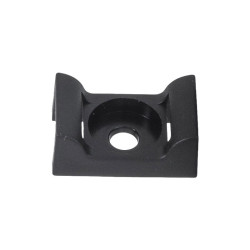 Uchwyt pod trytytkę przykręcany podstawka PMP-05-4-UV-100 do opasek zaciskowych 2,4 - 4,8mm (100szt.) czarna 25.254 ELEKTRO-PLAS