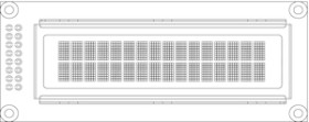 OLED-016N002C-LPP5N00000 16 x 2 Character OLED