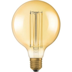Żarówka Dekoracyjna LED E27 G125 8,8W = 60W 806lm 2200K Ciepła 320 Filament Ściemnialna OSRAM Vintage 1906
