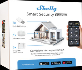 STARTERKIT EINBRUCHSCHUTZ Shelly plug &amp; play starter kit, anti-intrusion
