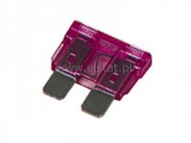 3A bezpiecznik samochodowy UNI ( 19x19 fiolet )