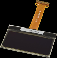 DEP128064J-Y OLED, 128x64 px, yellow/black, 1.6inch