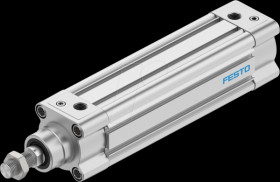 3659477 Standard cylinder, DSBC, dia. 50 mm, M16x1.5, G1/4, D3, PPVA