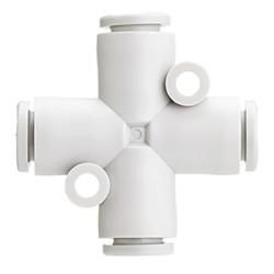 Złączka pneumatyczna 8 mm 8 mm SMC Adapter krzyżakowy do rur