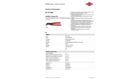 Szczypce Do Rur Cobra Z Wydłużoną Szcęką 250Mm