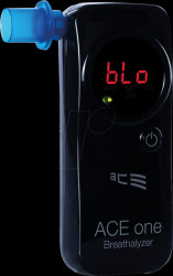 107004 ACE one breathalyser, black