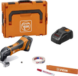 Akumulatorowe nożyce do blachy Fein ABLS 18 1.6 E AS Set 1x 5Ah 71300663000