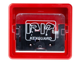 Sygnalizator pożarowy Plastik W budynkach Czerwony Kasetka na klucze Keyguard